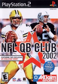 NFL QB Club 2002 Playstation 2 US box art
